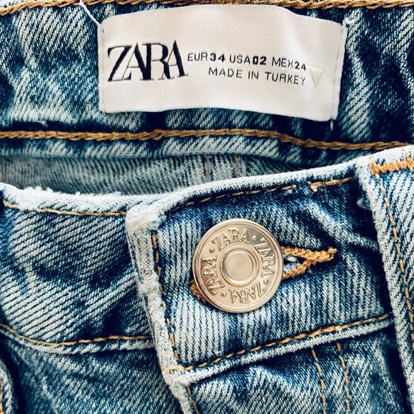 Zara denim distressed jean - Picture 2 of 6